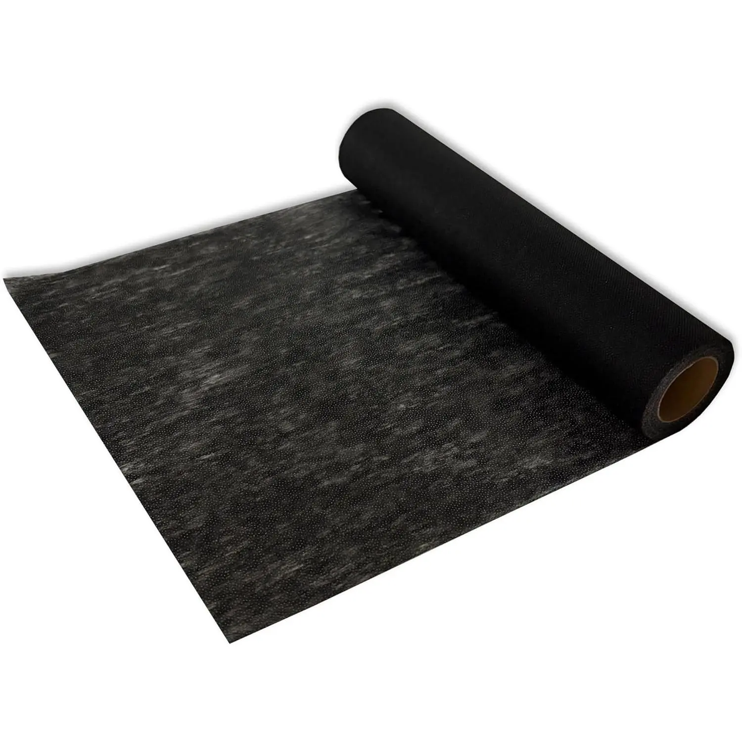 Iron- Non-Woven Fusible Interfacing - No-Sew Fabric Structure Support & Stability Ideal for DIY Sewing Quilting Embroidery Crafts, Medium & Lightweight Options (Lightweight, Black)