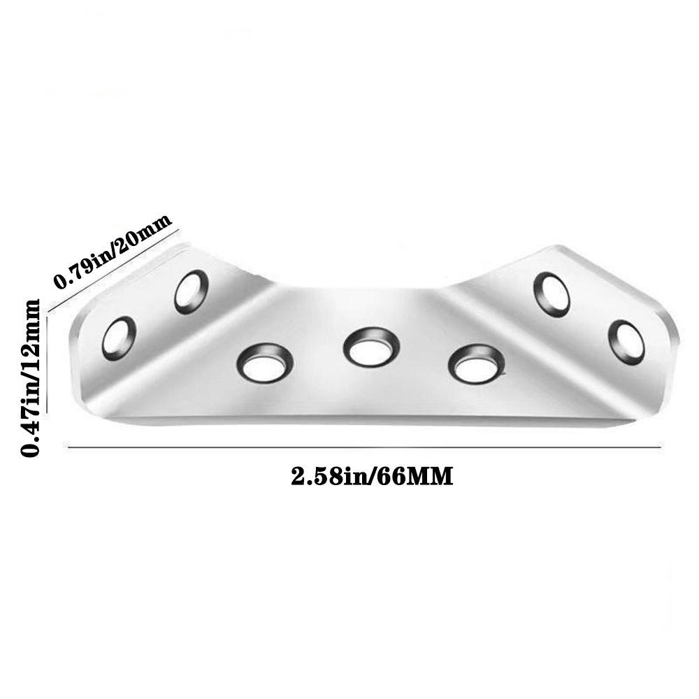 Stainless Steel Corner Bracket, Multi-function Corner Rack, Three Side Fixed Corner Rack, Cabinet Ladder Corner Rack, Laminate Rack, Furniture Connector, Hardware, Heavy Duty, Parts