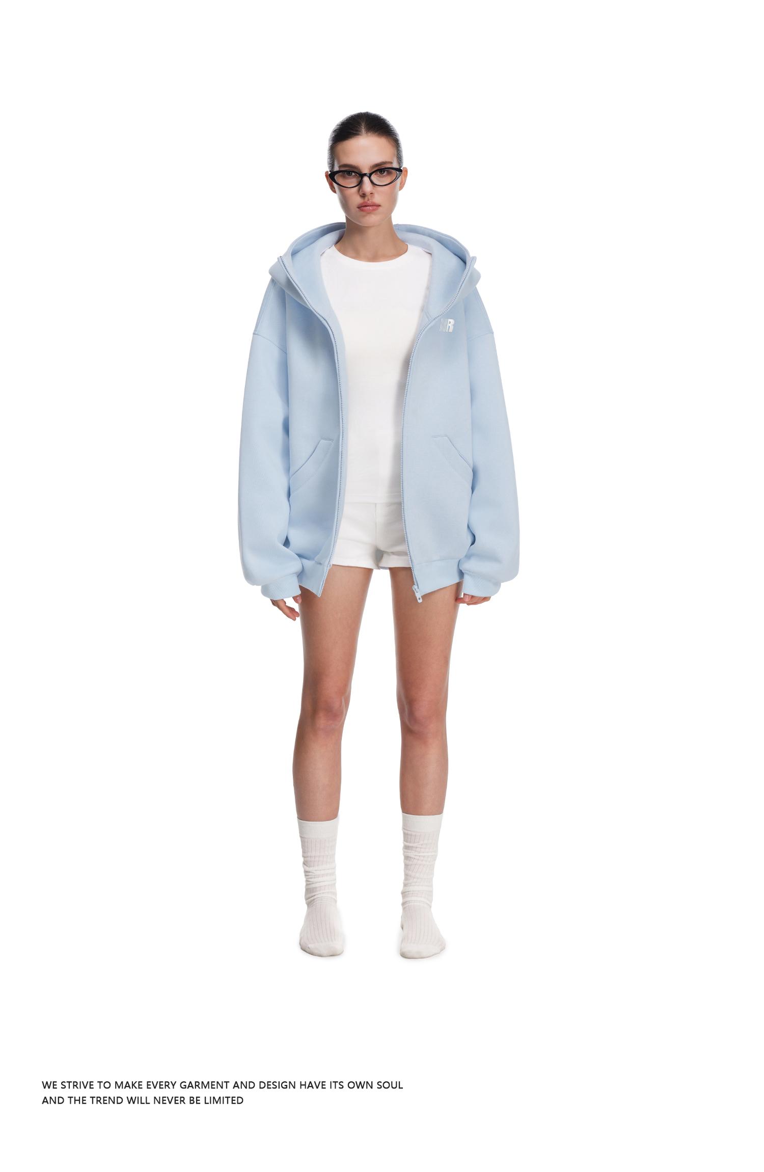 FDR Big Hood Eases Social Anxiety Hoodie High Neck Oversized Unisex Embroidered Letter Fall Cardigan Zip Up Suitable Menswear Womenswear Sweatshirt Pullover Heavyweight #Mentalhealth Tops Casual #valentinesday #tiktokshopjumpstartsale #valentinesdaygift S