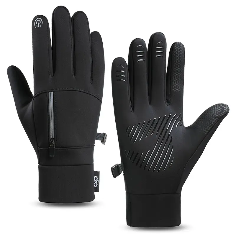 Winter Touchscreen Warm Gloves D803, Outdoor Sports Anti-Cold Windproof Gloves, Men Women Fishing Running Cycling Gloves