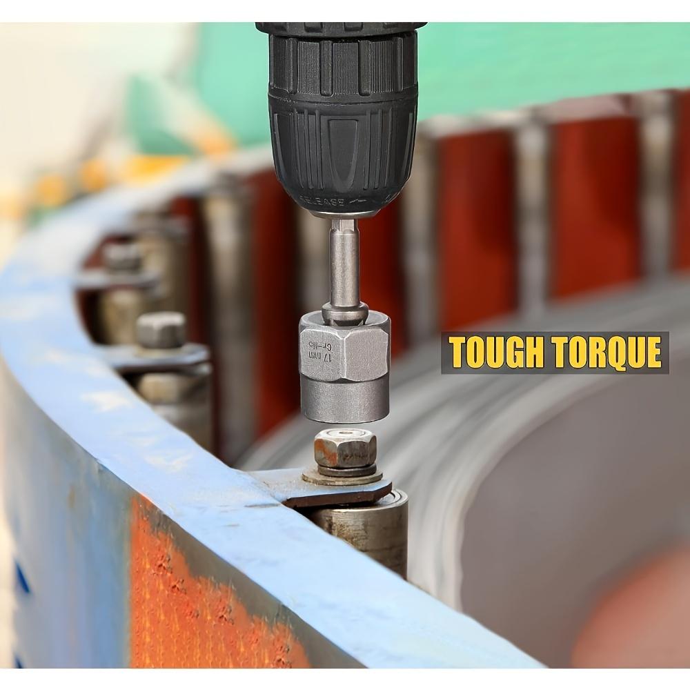 14-piece nut and bolt puller set, rusty nut puller, repair tool set with easy pull-out tool and hexagonal socket adapter, efficient pull-out