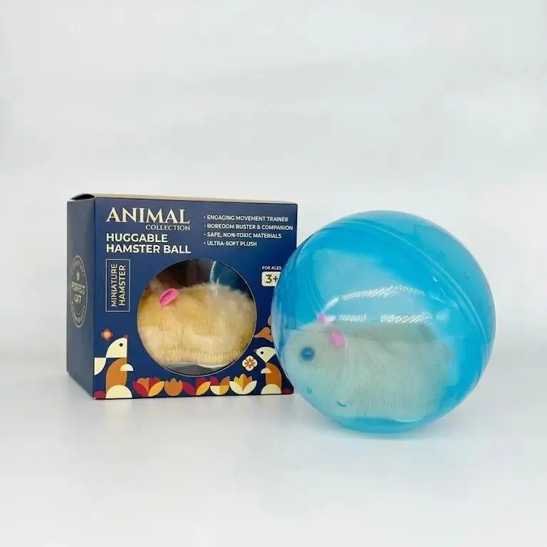 Brown Squirrel – Blue Ball
