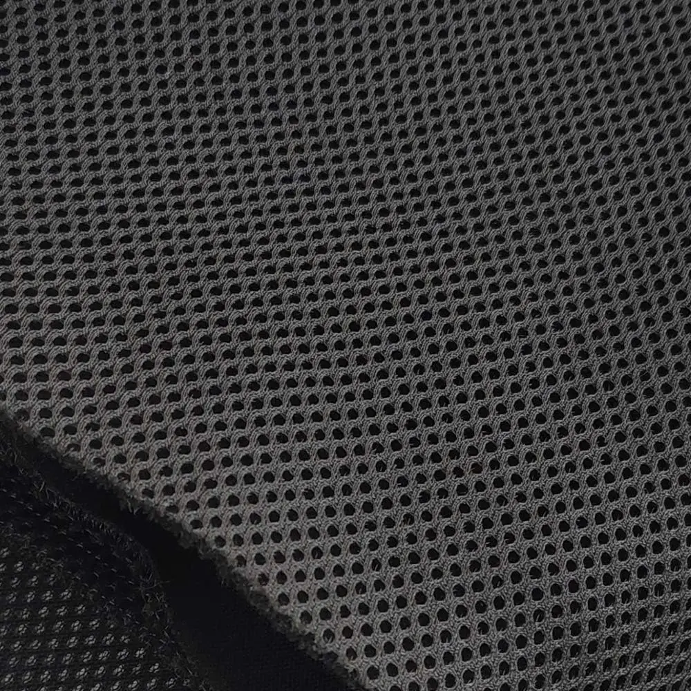 Speaker Grille Cloth Stereo Mesh Fabric, Black, 55x20 in (140x50 cm) | 3-Layer Functional Acoustic Fabric, Fully Sound-Permeable,  & Stretchable, for Speaker & Furniture