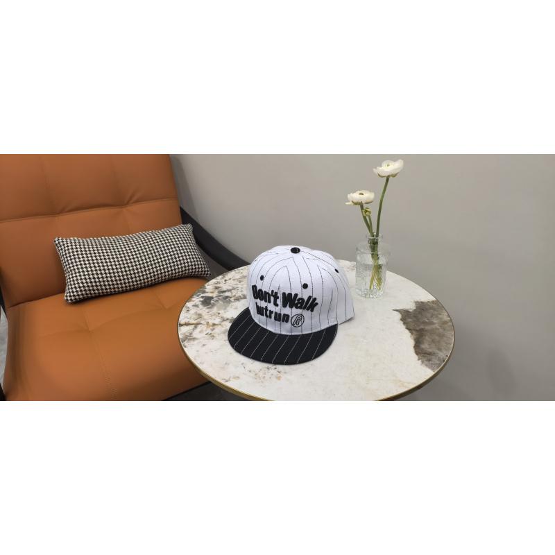 Cross-border new trendy street hip-hop hat with letter print, flat brim, unisex, adjustable - HELLO model