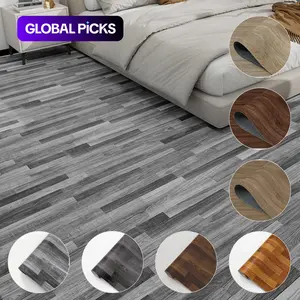 Thickened PVC Self-Adhesive Non-Slip Waterproof Tile Stickers, Easy to Install for Bathroom Toilet Kitchen Floor Tile Renewal Home Decoration #GLOBAL PICKS