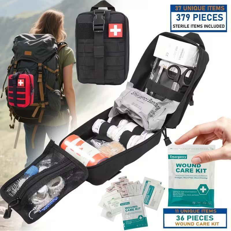 399pc Versatile Emergency Medical Kit Professional-GradeFirst Aid Kit ...