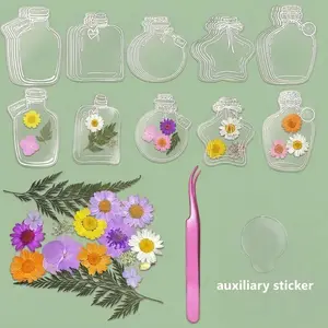 DIY Dried Flower Bookmark Kit（Including flower materials） – Handmade Gift for Mom, Kids & Adults, Creative Mother’s Day & Birthday Craft