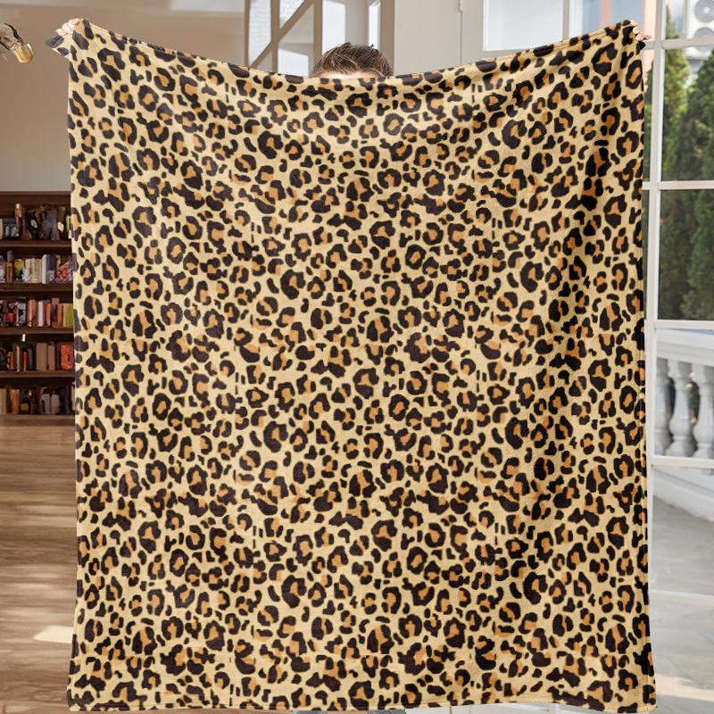 Fluffy Surprise Blankets:Leopard Print Blanket Surprise Box – Hot Pink Purple White Black Pink Gray Brown Turquoise Animal Print Ultra Soft Cozy Plush Fleece Throw Mystery Box Perfect For Y2K Aesthetic, Baddie Style & Wild Fashion Lovers