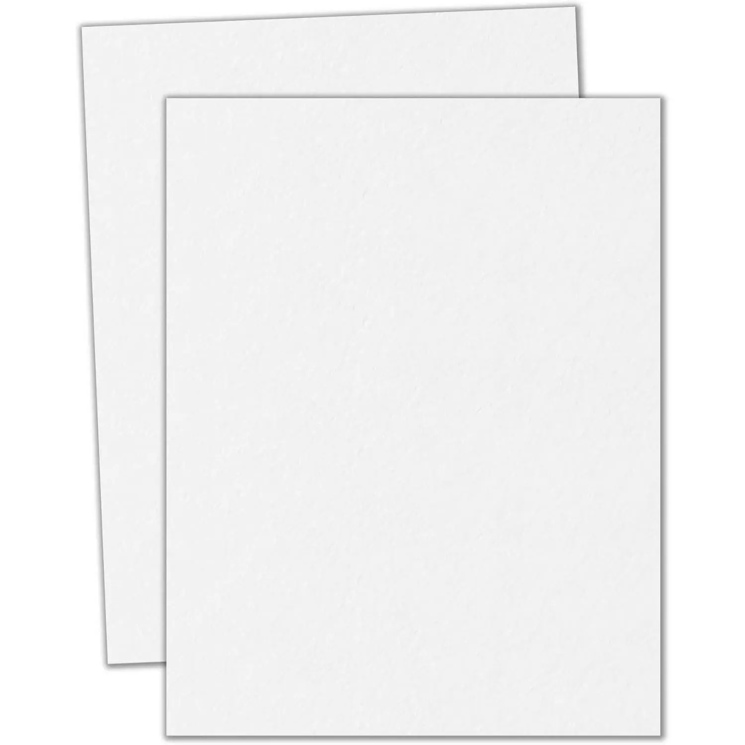 Thick Heavyweight Cardstock - 20 Sheets, 8.5" x 11", 110 lb (300 gsm) Office Stationery Supply