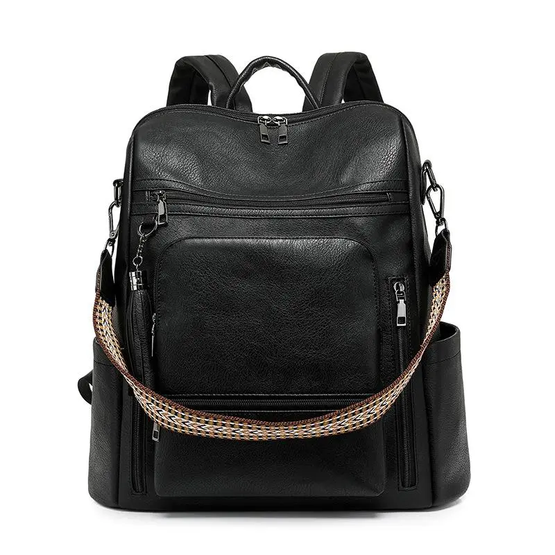 Women's New Retro Business Laptop Backpack, Professional Casual Daypack for Office Work, Business Trips, Campus, Daily Commute and Travel,Padded Adjustable Shoulder Straps, Secure Zipper Closure, Lightweight Versatile Work Bag