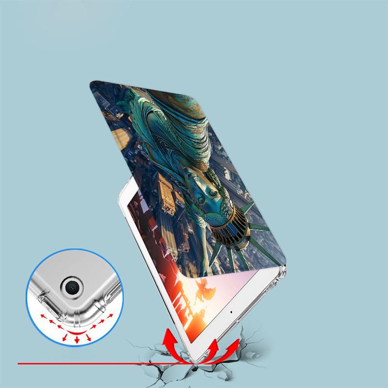 Figure of a Deity Slim, Collapsible for ipad Cover for Ipad 10.9/10.2/Air4/5/Pro11/10.2Th/12.9/9.7