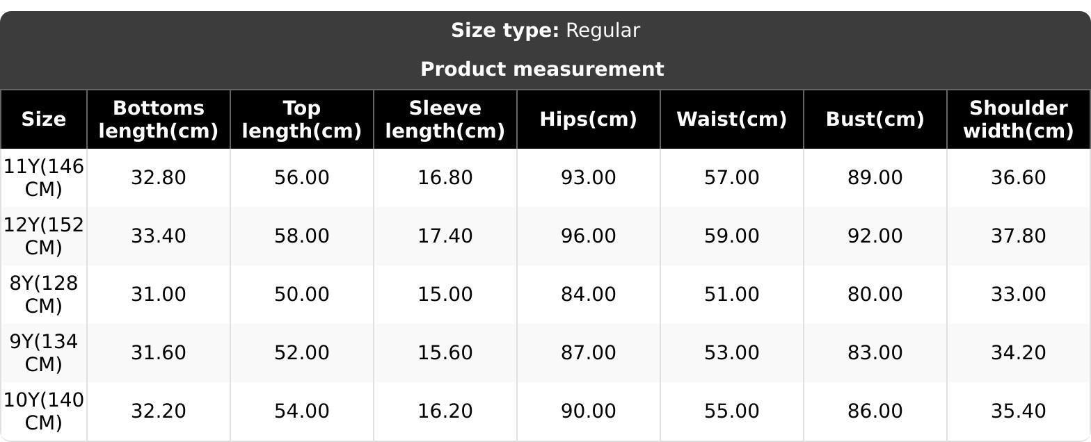 2-piece children's set featuring full-body K-pop cartoon girl prints, short sleeves, shorts with soft and comfortable top, small pockets, lapel design, elastic waistband, suitable for year-round home wear, casual leisure children's pajama set