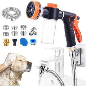 Bathtub Faucet Sprayer Attachment for Tub,  Washing Hose Attachment for Bathtub with Faucet Adapters, Sink Sprayer  Bath Hose Attachment for Tub Faucet,  Shower Attachment