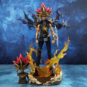 Yu-Gi-Oh! Resonance Dimension Dark Side Model Figure, Interchangeable Anime Handheld Sculpture, Collectible Display Piece