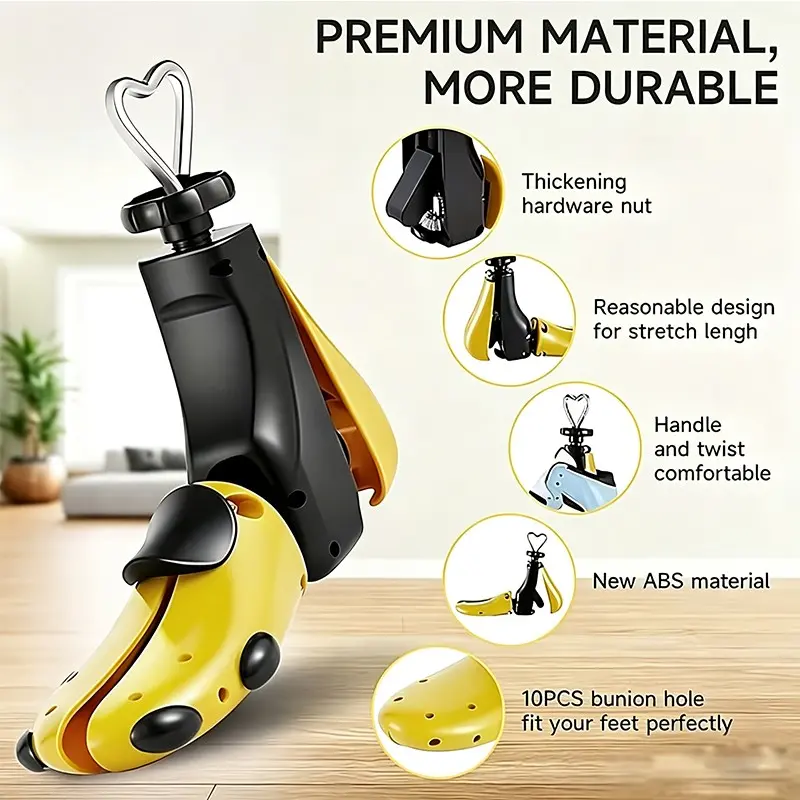 2pcs Shoe Stretchers Lengthening Widening Tool, High-Top Shoes and Boots Expander, Shoe Shaper for Women and Men, Comfortable Fit Solution