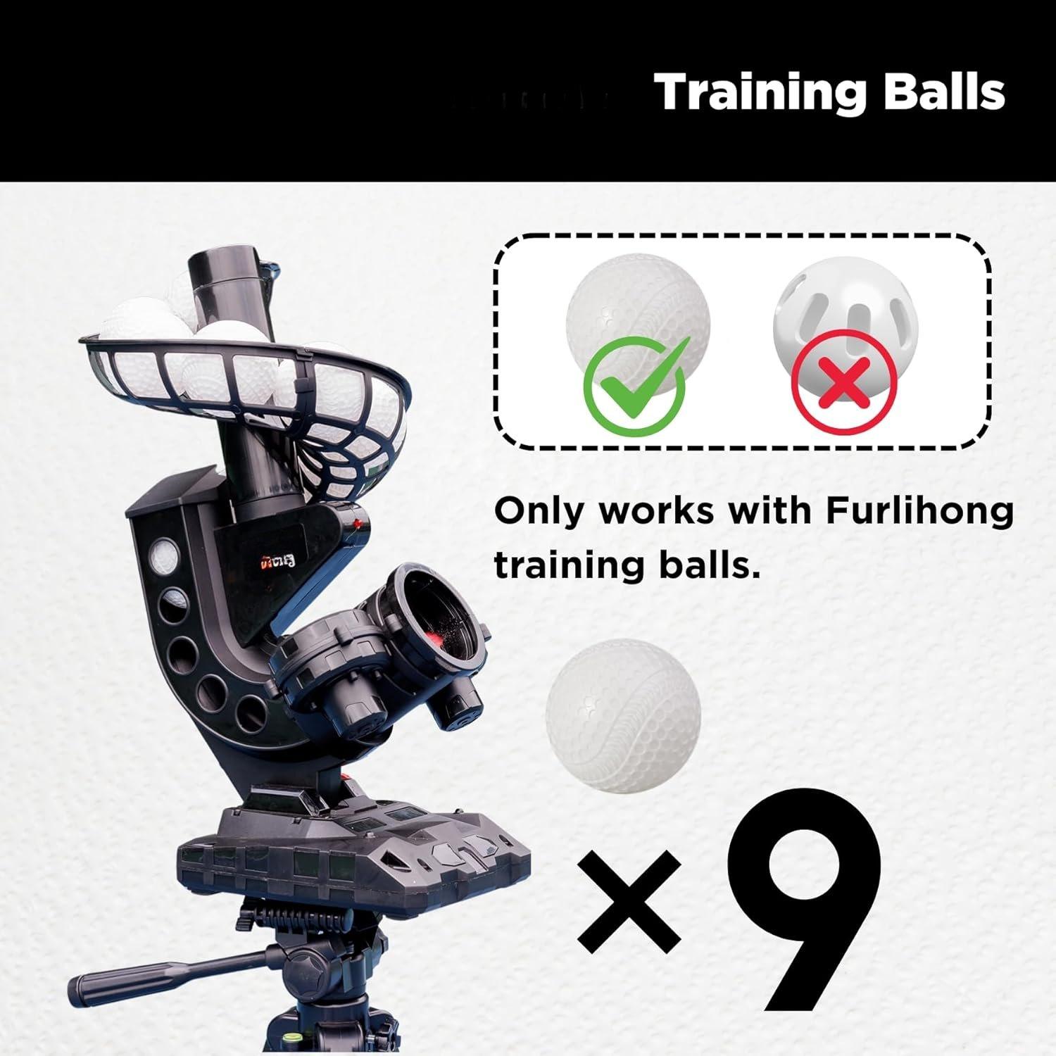 SUNDAY MIRTH Baseball Pitching Machine, 4 Adjustable Angles, 3 Pitch Angles, Power / ,for Beginners