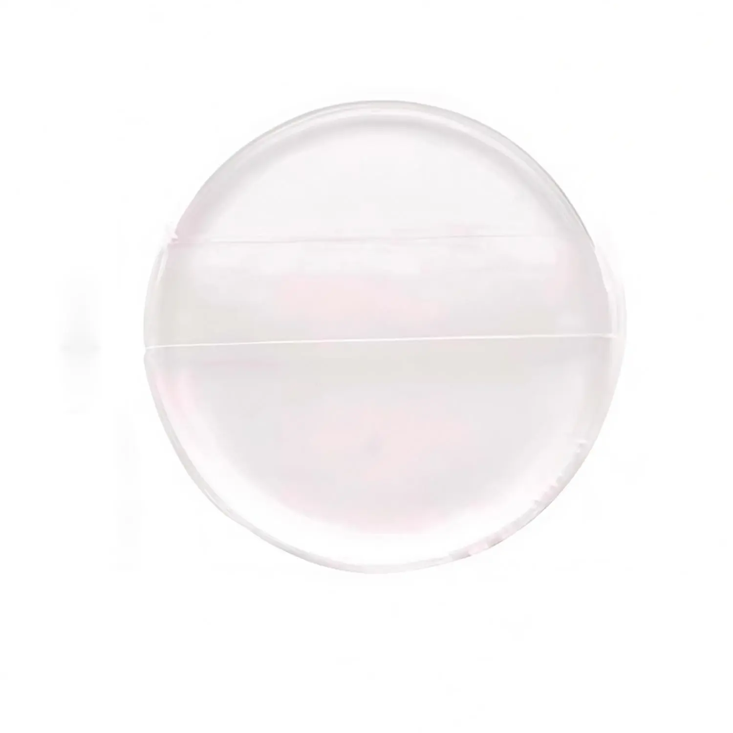 Mini Portable Silicone Powder Puff, Dry/wet Dual-Use for Bb Loose Powder, No Powder Ingestion, Easy to Clean, Touch-Up Essential