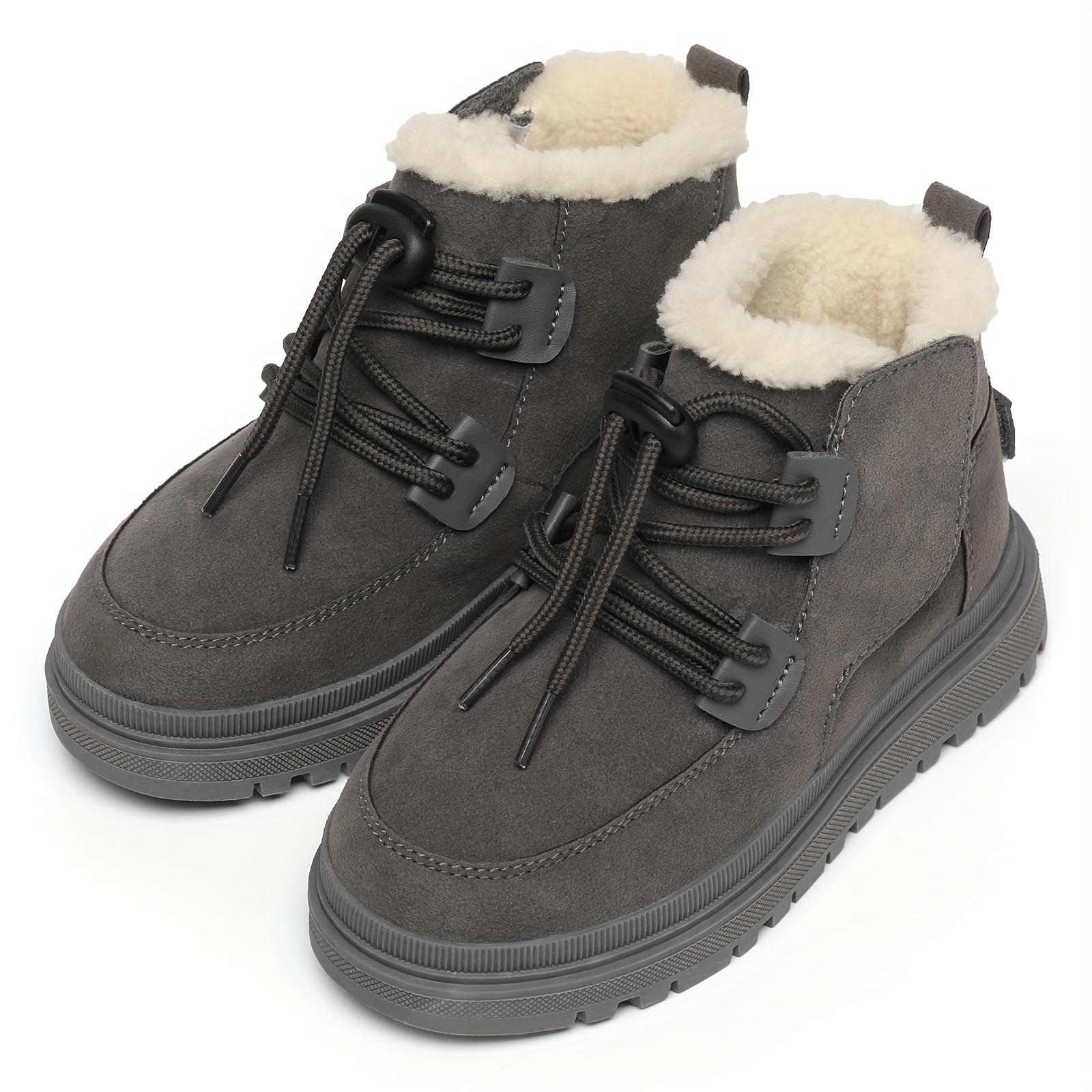 New Snow Boots, Outdoor Shoes for Autumn And Winter, Stylish Ankle Boots, Hiking Shoes, Thickened Sole for Comfort And Warmth, Suitable for Boys And Girls, Available in Various Sizes.