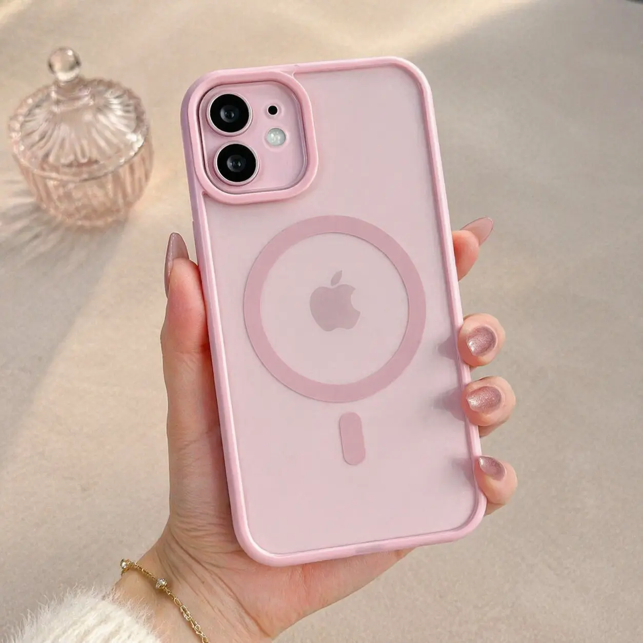 Ultra Slim Case for iPhone 11/12/13/14/15/16/17 Plus Pro Max Clear Magsafe Compatible Thin Magnetic Phone Case Military Grade Drop Protection Shockproof Protective Cover Silicone Bumper & Transparent Hard Plastic Cases for 17 Pr,Halloween,Horror,,Stickers