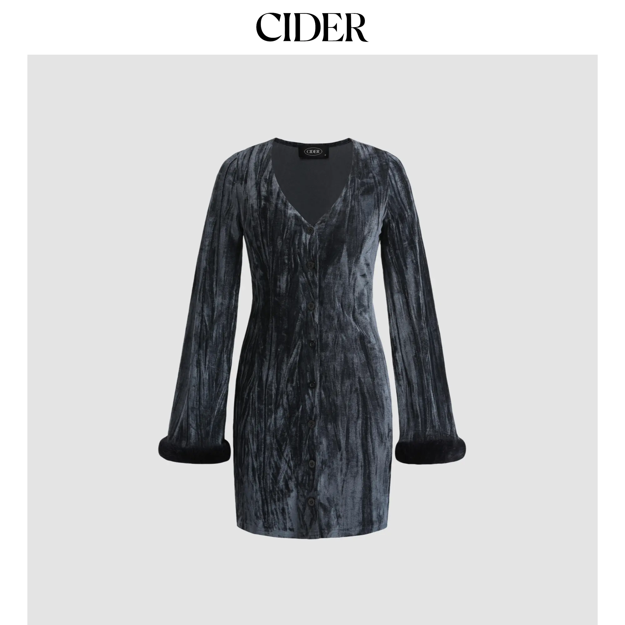Cider [size 2-10] Patchy Button Up Dress SummerFinds