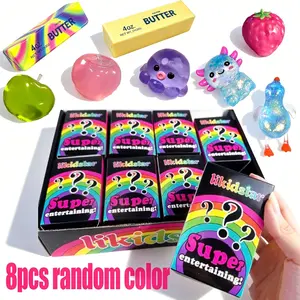 Cute Series Malt Candy Stress Relief Fidget Toy, Slow Rebound Creative Release, 1 Piece or 4 Pieces Set, Party Gift