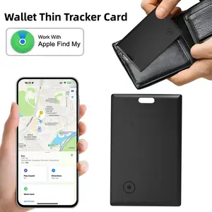 MFi Certified Wallet Tracker Card, Thin Bluetooth Tracker Works with Apple Find My (iOS Only),3-10 Years Battery,Wallet Finder and Item Locator for Luggage, Bags, Passport, Phones#SummerWins #DealsForYouDays