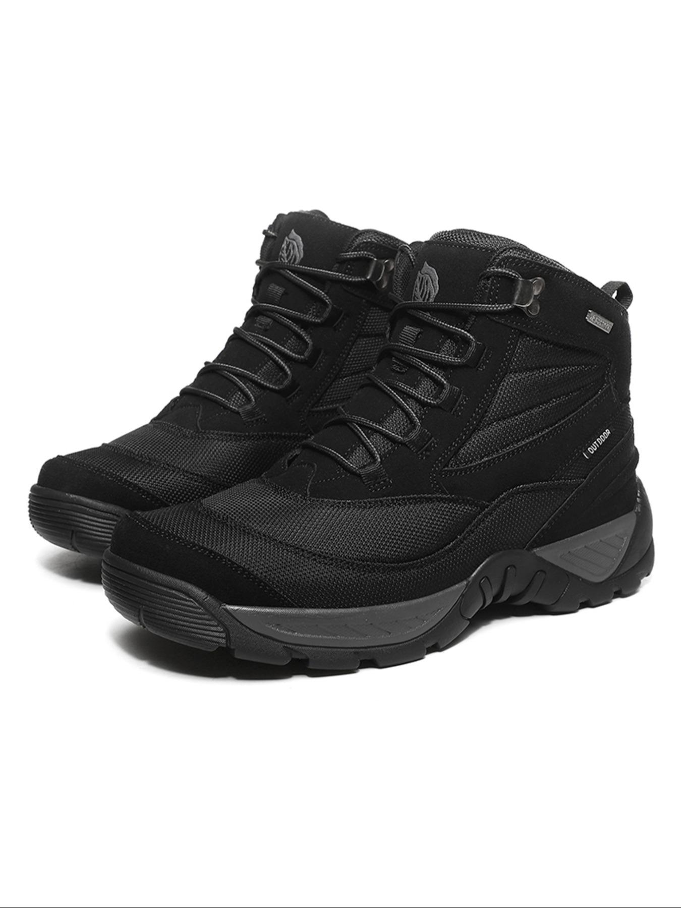 Men's Outdoor Hiking Shoes, Lightweight Breathable Comfortable Hiking Boots, Non-slip Wear-resistant Shoes for Climbing, Hiking, Cycling, Fishing