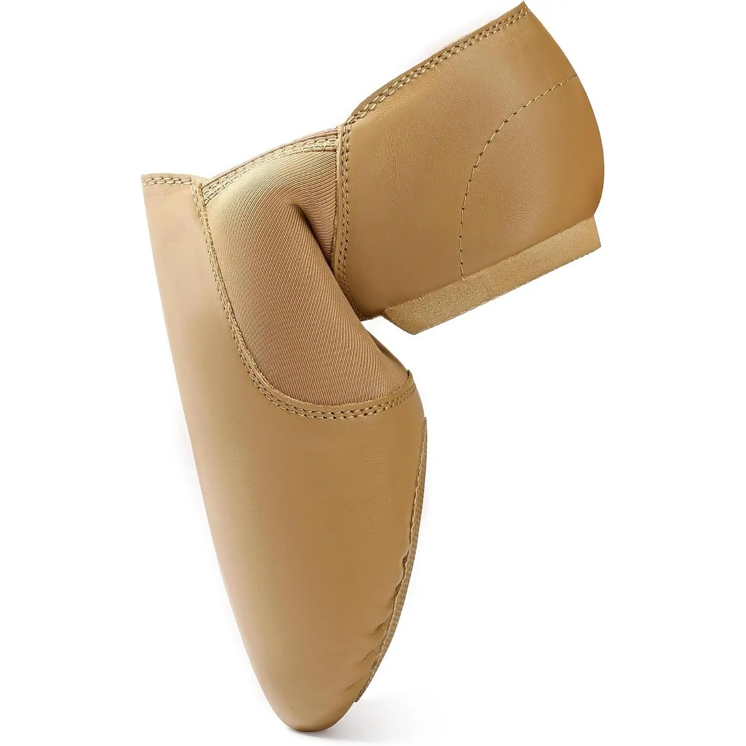 Women's Leather Upper Slip-on Jazz Shoe