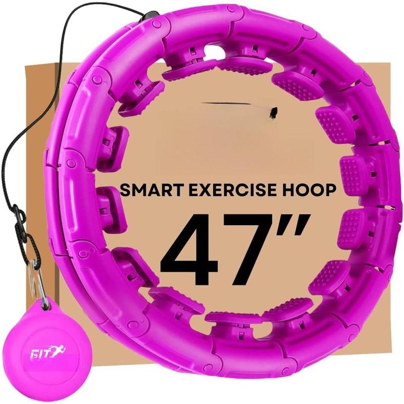 Infinity Weighted Hula Hoop for Adults , Exercise Hola Circle Hoop for ...