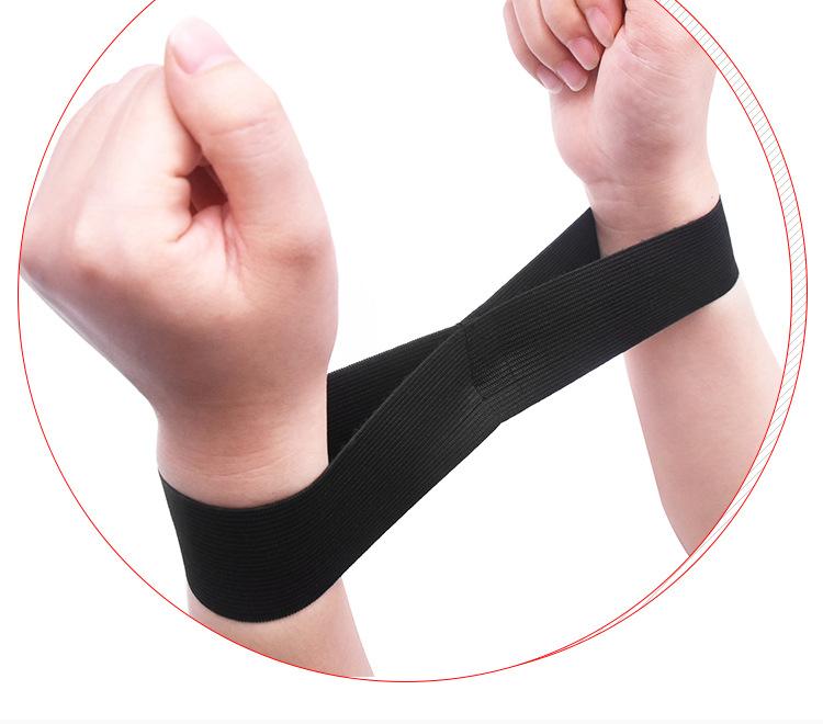 Codree Baseball Swing Trainer Bands - Elastic Hitting Resistance Band for Baseball & Softball, 3.8*24cm, Black, Improve Skills & Posture, Training Aid for Beginners & Enthusiasts