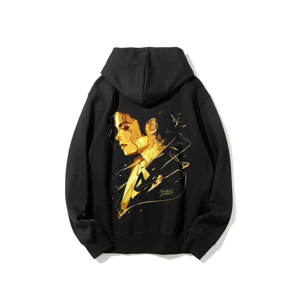 hoodie,cotton, double-sided printed design Michael Jackson King of Pop cotton hoodie, Michael jackson v4 hoodie, Michael Jackson Retro Graphic hoodie, King of Pop Vintage hoodie