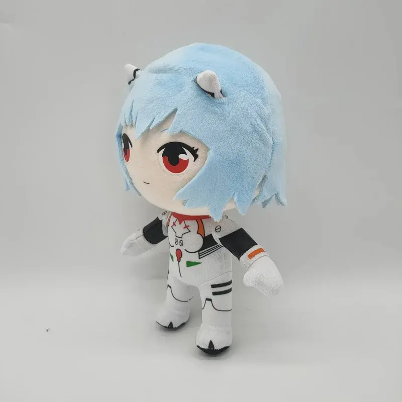 22cm Cute Ayanami Rei Doll Cartoon Anime Kawaii Soft Room Decoration Kids Boys Birthday Gifts Toys