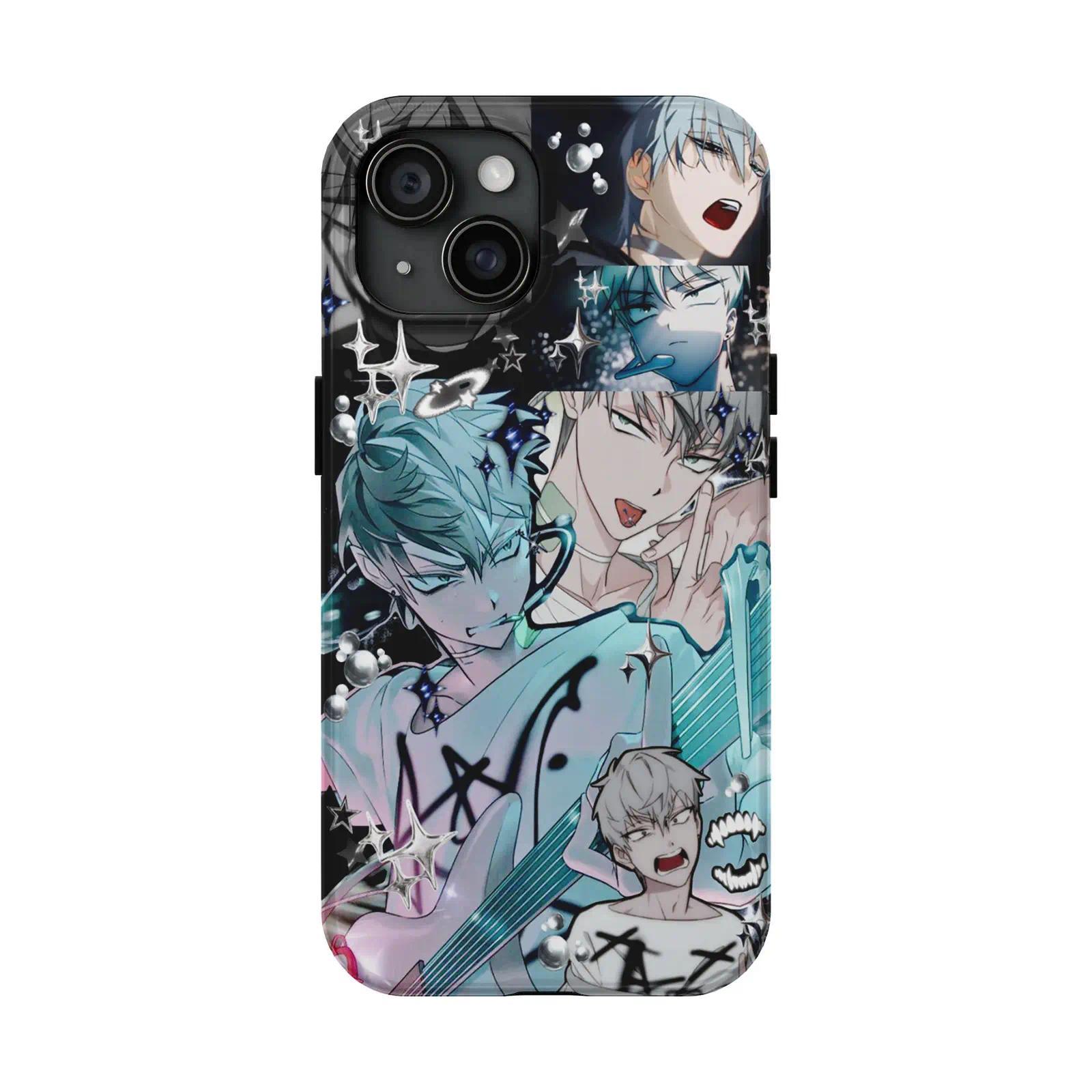 Anime A-Alien Stage Double-layer durable phone Cases For iPhone 17 16 15 14 13 12 Promax Pro Plus, hard shell protection ,Unique design,best Gift