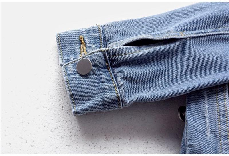 Spring Autumn Women � � s Denim Jacket Long Sleeve Overcoat Loose Denim Coat Button Outwear Jeans Jackets 5XL