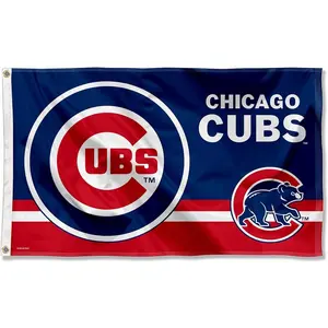 Chicago Baseball Logo Insignia 3x5 Foot Grommet Banner Flag