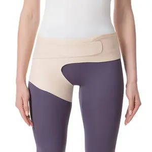 Hip Joint Support Band, Adjustable Compression Sleeve for Thighs and Hamstrings, Unisex Reusable Sports Recovery Gear