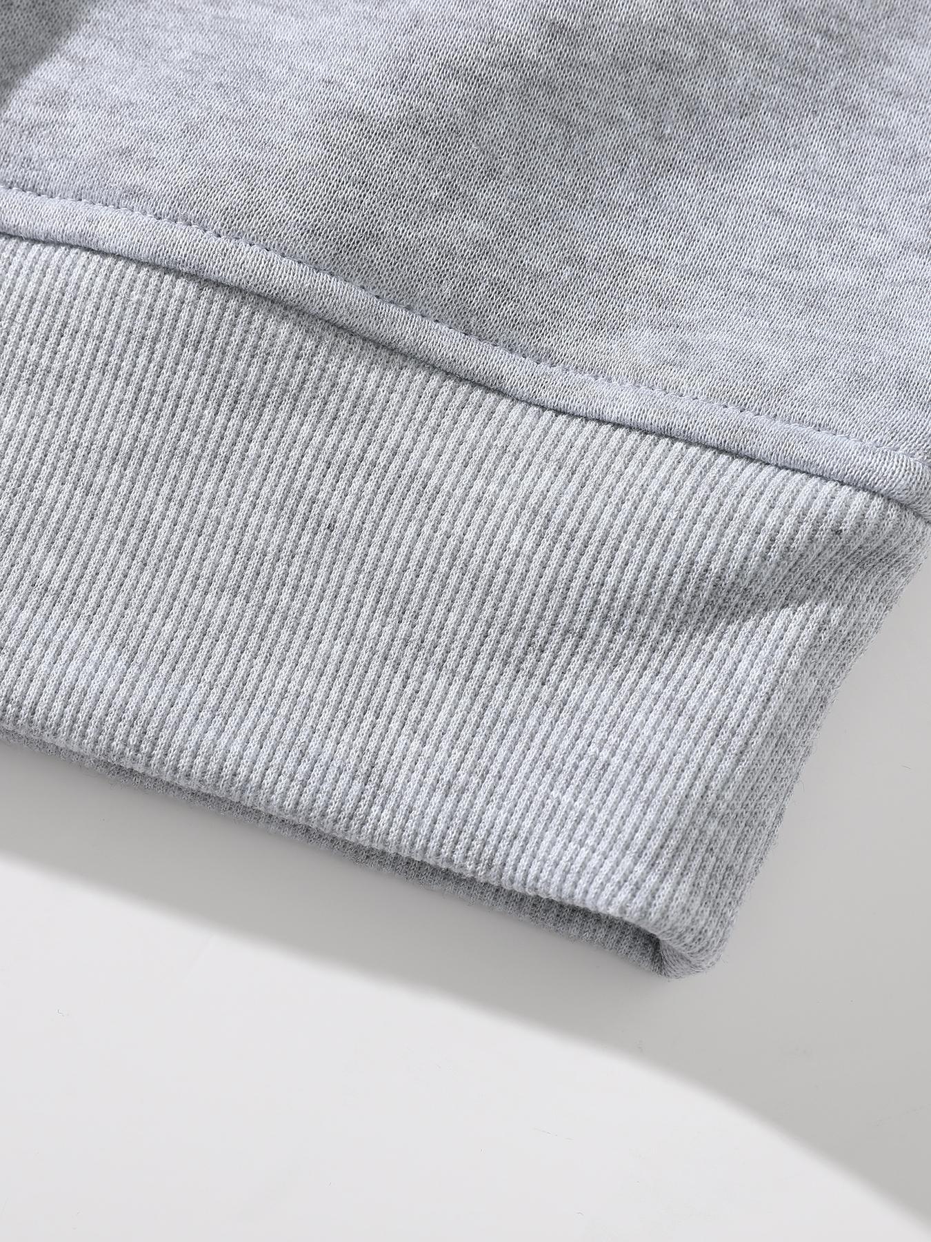 Men's Regular Fit Solid Color & Plaid Print Hoodie, Casual Comfy Pullover Hooded Sweatshirt for Daily Wear, Men's Clothes for All Seasons, Tops, Casual Soft Breathable, Casual Fitted Sweatshirt