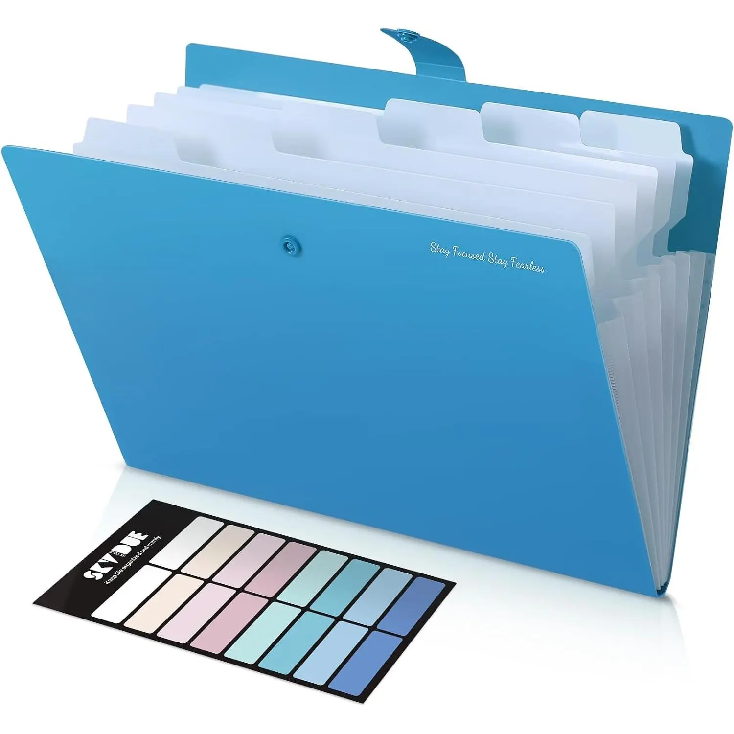 7-Pocket Expanding File Folder, Accordion Document Organizer