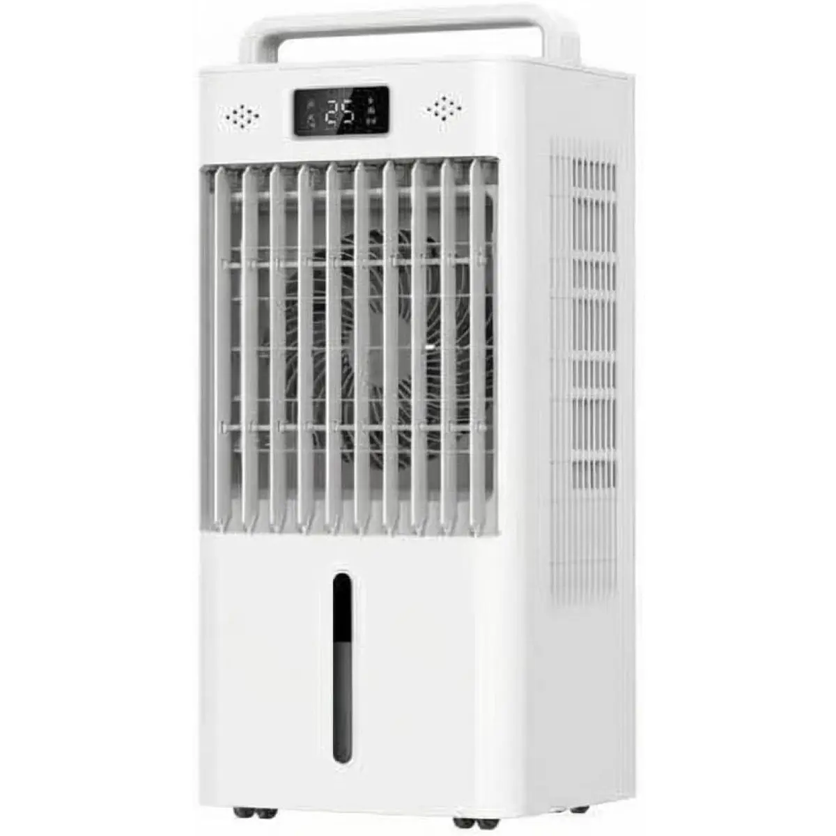 【Garvee】10L Evaporative Air Cooler - 2.6 gal Portable Cooling Fan with Remote Control, Touch Control, 90° Oscillation, LED Display, Ice Packs, Quiet Operation, Pure Copper Motor - for Home & Office