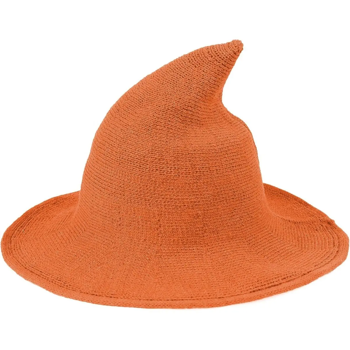 Halloween Witch Hat Wide Brim Pointed Wizard Hat Wool Costume Hat For Halloween Party Cosplay Holiday Themed Party Dress Up Accessory Unisex Adult Party Decoration Headwear