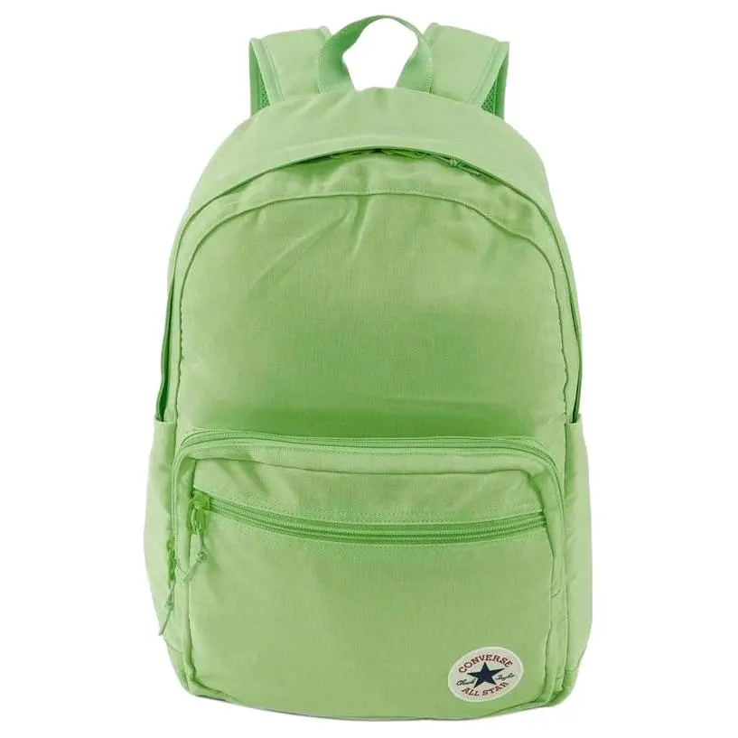 Converse GO 2 25L Minimalist Sport Backpack for Men and Women – Polyester, Unisex Couple Style in Green