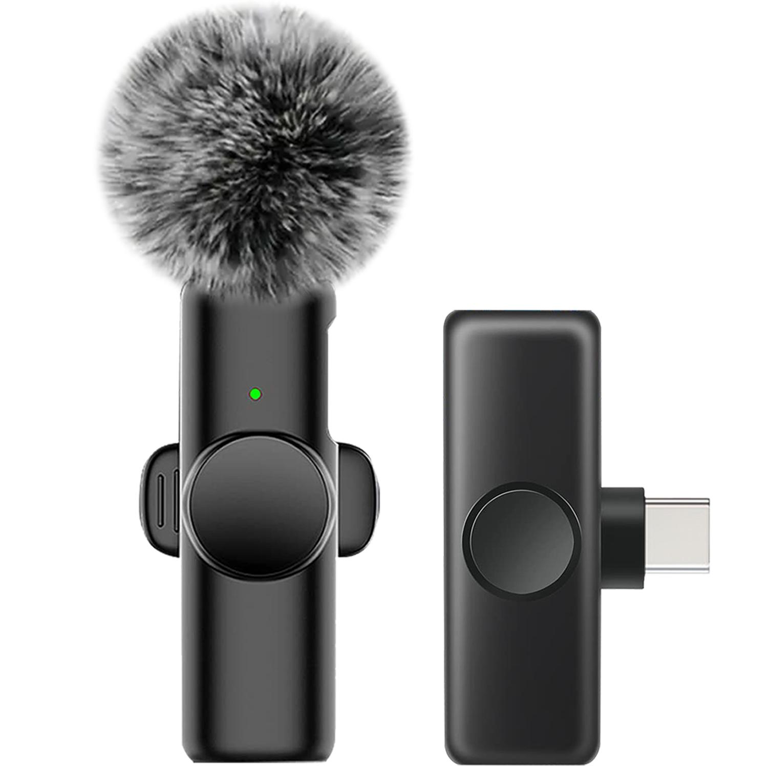 Wireless Lavalier Microphone with Noise Reduction Cover Plug-Play Professional Noise Reduction Recording Clip Mic Plug-Play for Video Recording Interview Podcast Wireless Mic for PC, IOS, Andriod, Record Vlogs, Live Stream, Receiver Wireless Lavalier Microphone with Noise Reduction Cover Plug-Play Professional Noise Reduction Recording Clip Mic Plug-Play for Video Recording Interview Podcast Wireless Mic for PC, IOS, Andriod, Record Vlogs, Live Stream, Receiver