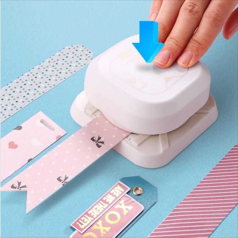 4 in 1 Paper Cutter, 1 Count Multifunctional Paper Cutter, Diary Planner Corner Cutter, Notebook Fixing Cutting Tool for School, Office, Home, Cutting Supplies