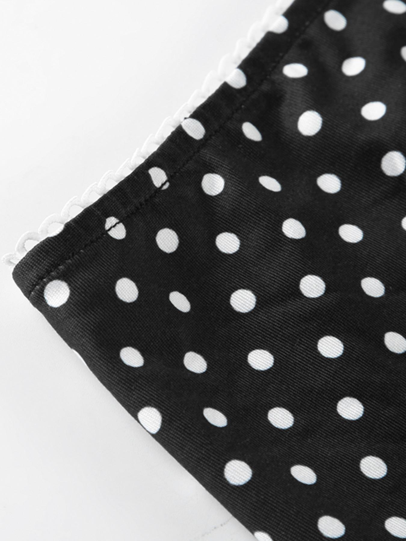 Women's Polka Dot Print   Skirt, Flowy Casual Skirt, Casual Fashion   Skirt for Daily Holiday Vacation Wear, Ladies Bottoms for Summer