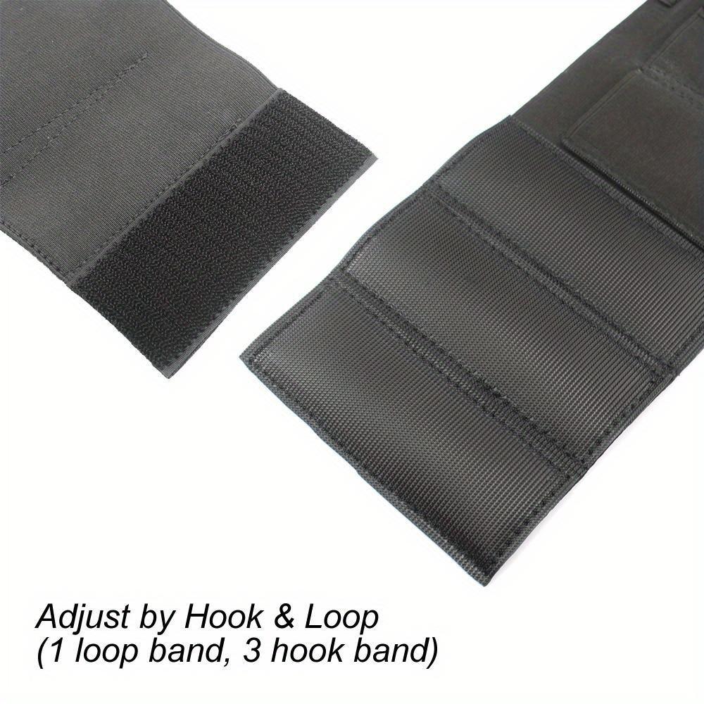 Black Nylon Ankle Holster - Concealed Carry with Magazine Pouch - Comfortable, Breathable, Durable, Secure Hook-and-Loop Strap, Elastic Band Retention Tactical Equipment 9MM 380 Glock 17 19 26 43x 1911 vnsh fn reflex holster for concealed carry