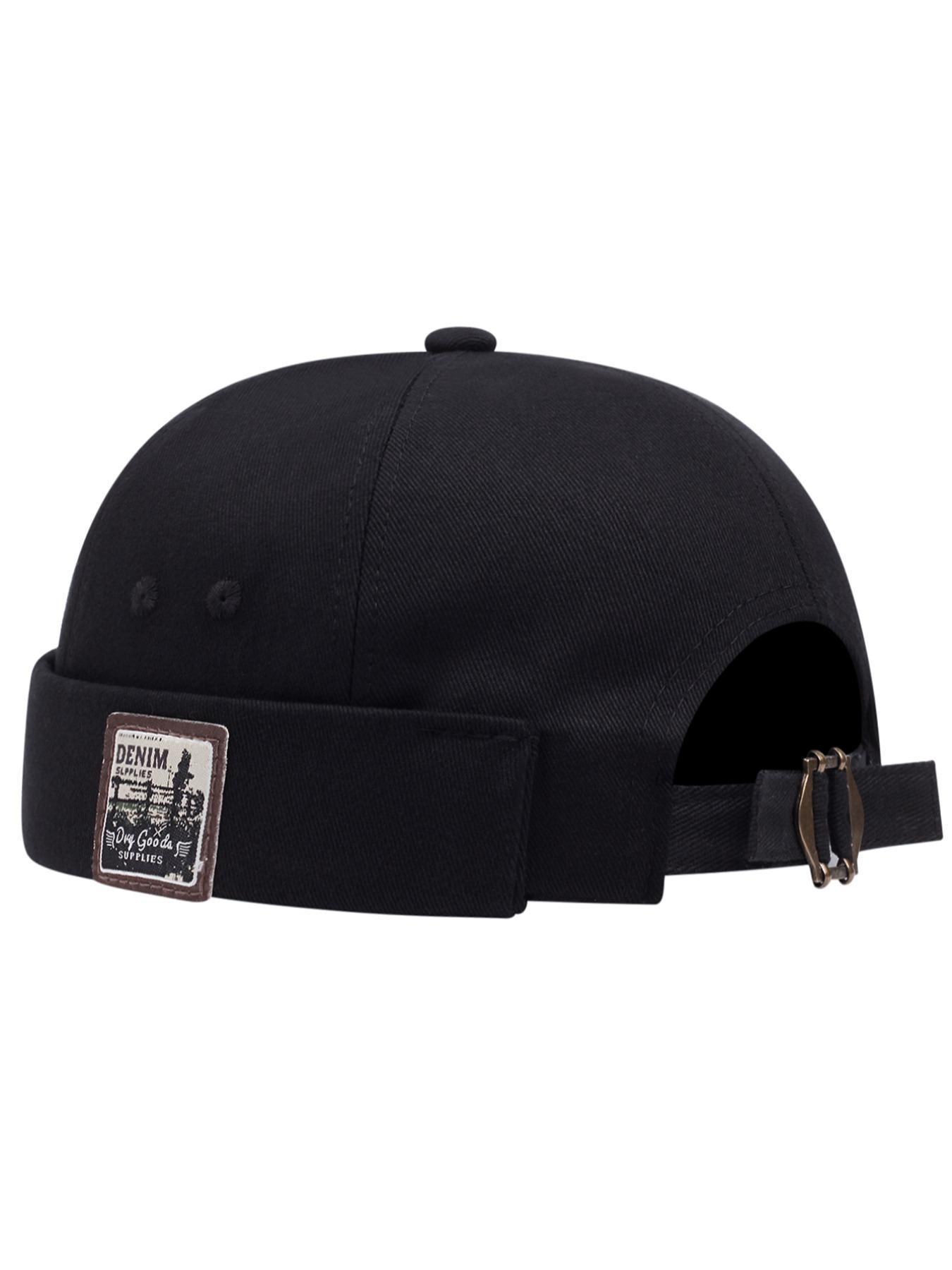 Letter Label Landlord Cap, Casual Outdoor Sports Docker Hat For Men & Women, Trendy All-match Clothes Accessories For Daily Used, High Quality Hat