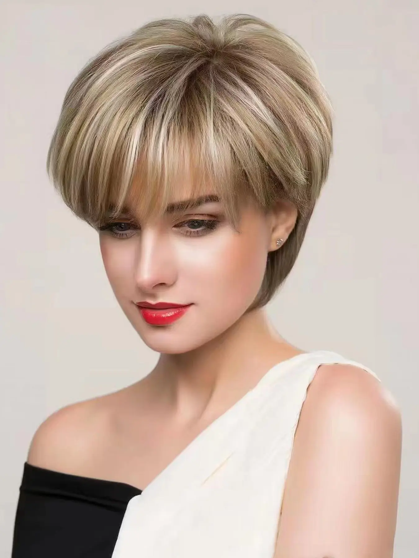 Blonde Hair Toppers for Women with Thinning Hair, Magic Pixie Cut Toppers, Synthetic Wiglets, Daily Use Hairpieces, Low Density Wig, High Quality Wigs, Hair Wigs