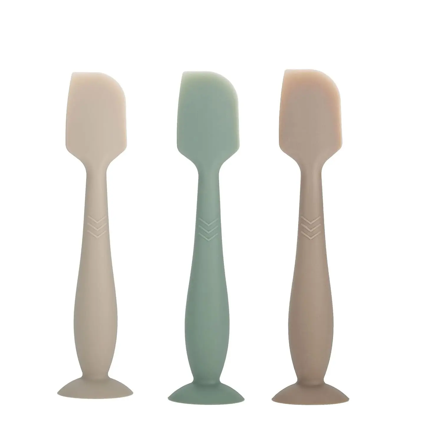 Baby Diaper Cream Spatula - Diaper Rash Cream Applicator for Butt Paste - Newborn Essentials (Gray, Green, Brown)(Gift)