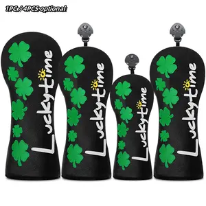 Premium Golf Club Headcovers, Floral Print Design for Driver, Fairway Wood & Hybrid, Protect Your Clubs, Enhance Game Style