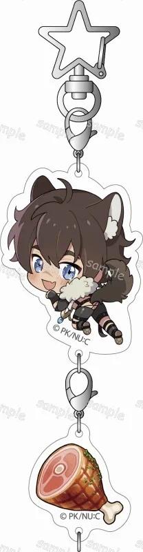 Anime Game Nu: Carnival Keychain Olivine Quincy Blade Cosplay Acrylic Keychains Bag Accessory Pendant Keyring Fans Collect Gifts